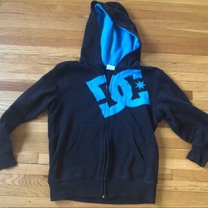 DC skateboarding brand hoodie
